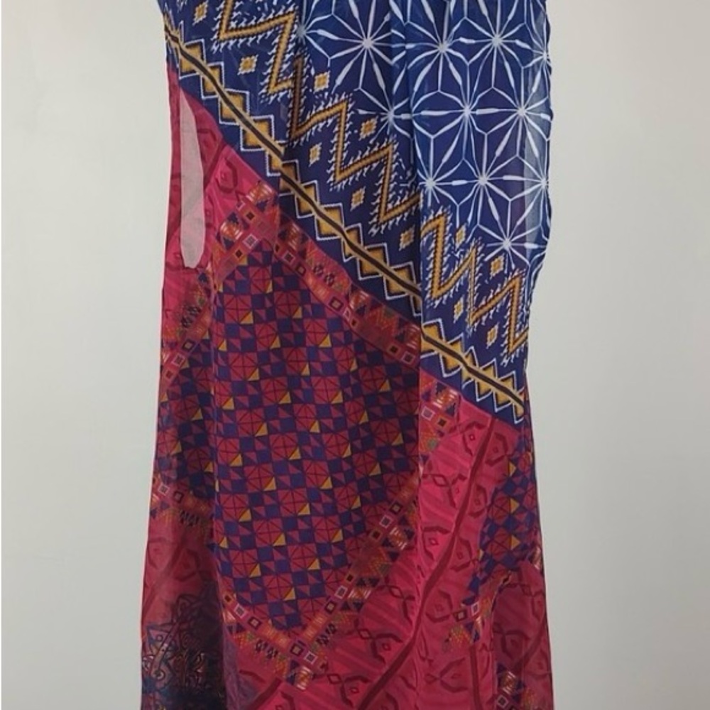 Desigual Mixed Pattern Dress - Picture 10 of 11